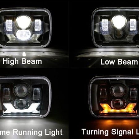 2021 Led Truck Forlygte til Jeep YJ 5x7 Tommer Forlygte For Cherokee XJ