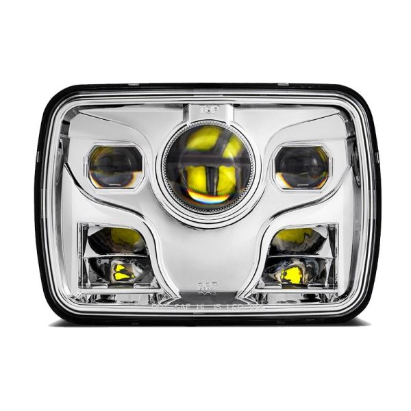 5x7 DOT Cherokee Xj Led forlygte Motorlygter