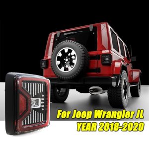 US version 2018 Jeep Wrangler JL Led baglygter baglygte bremselygter